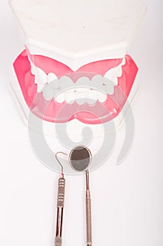 Dental tool and dental model