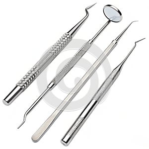 Dental tools 3D modeling PSD file realistic