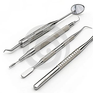 Dental tools 3D modeling PSD file realistic