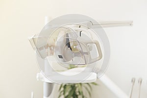 Dental tools in dental clinic.