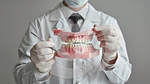 The Dental Tools Mockup.AI generated image