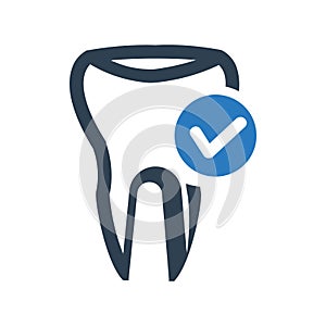 Dental vector icon