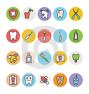 Dental Vector Icons 2