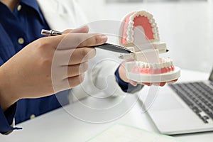 Dentist Dental check-up Dental treatment Oral treatment.