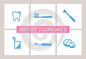 Dentist & Dental Icons No. 2