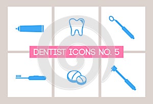 Dentist & Dental Icons No. 5