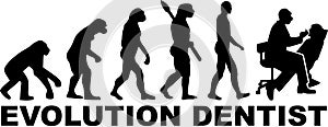 Dentist Evolution vector