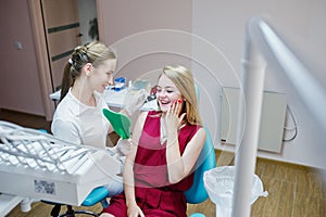 Dentist office and doctor practice concept