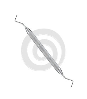 Dentist probe dental equipment isolated