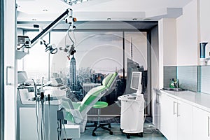 Dentist`s chair