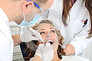 El dentista dientes control 