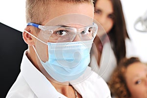 Dentists teeth checkup