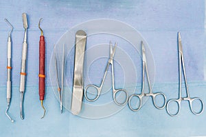 Dentist Tools Closeup