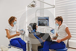 Dentistry, dental treatment clinic.