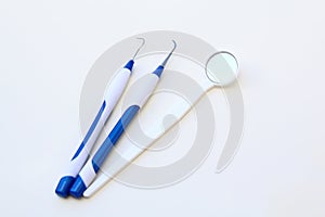 dentistry start kit isolated