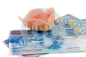 Dentition and the swiss franc