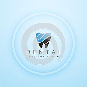 dentofacial dental clinic logo for teeth implant