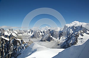 The Dents du Midi in the Swiss Alps