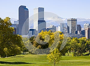 Denver Colorado. Mile High City. Rocky Mountains