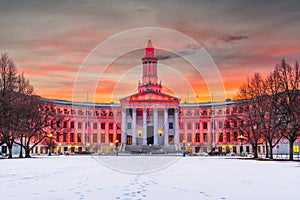 Denver, Colorado, USA city and county building