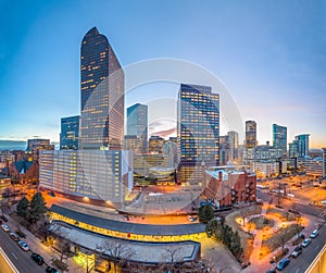 Denver, Colorado, USA downtown cityscape