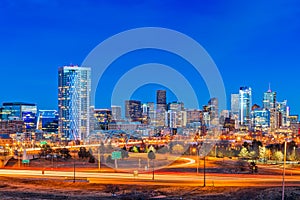 Denver, Colorado, USA Skyline