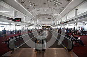 Denver international airport interior