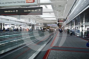 Denver international airport interior