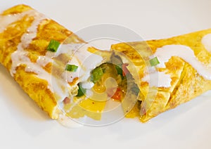 Denver Omelette with Queso Fresco