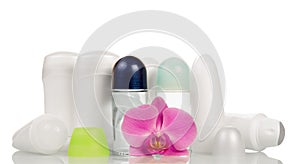 Deodorants and orchid flower