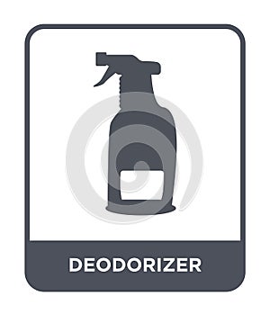 deodorizer icon in trendy design style. deodorizer icon isolated on white background. deodorizer vector icon simple and modern photo