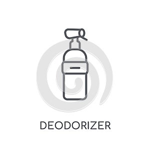 deodorizer linear icon. Modern outline deodorizer logo concept o