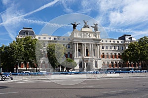 Department of Agriculture in Downtown Madrid Spain