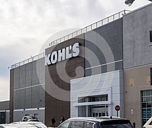 Department store Kohl`s exterior