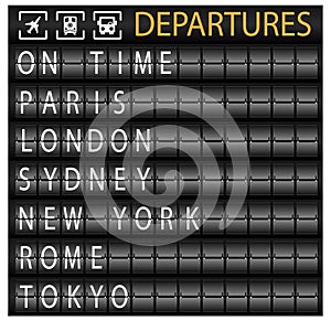 Departure Board