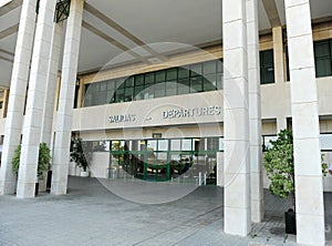 Jerez de la Frontera International Airport Terminal, Andalusia, Spain. photo