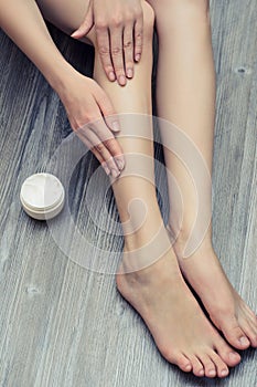 Depilation epilation apply pampering purity sensual aesthetic body care bodycare moisteruzing lotion balm wax sugaring after conce