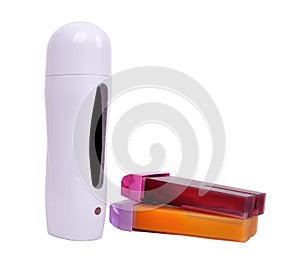 Depilatory Wax Heater and cartridges