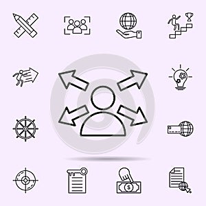 deployment icon. Universal set of web mix for website design and development, app development
