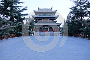 Depositary of buddhist sutra photo