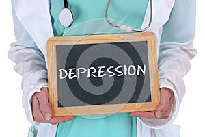 Depression depressed burnout ill illness healthy health doctor