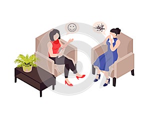 Depression Psychologist Therapy Composition