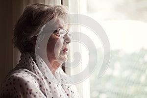 Depression Of A Senior Woman