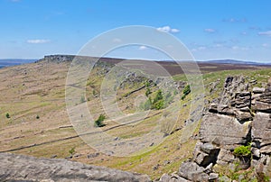 Derbyshire Peaks Stanage Edge England