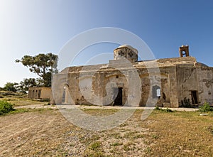 Derelict Agios Georgios Church in Davlos, Cyprus