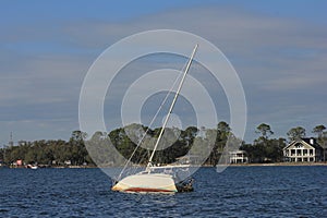 Derelict boats Gulf of Mexico Panama City Beach Fl