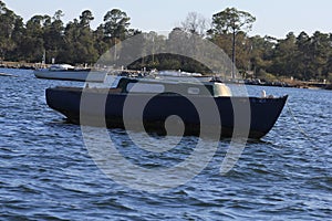 Derelict boats Gulf of Mexico Panama City Beach Fl photo