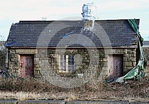 Derelict building