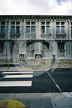 Derelict building