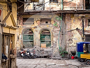 Derelict building Peshawar Pakistan